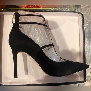 Sam Edelman Black Suede Stiletto Heels
